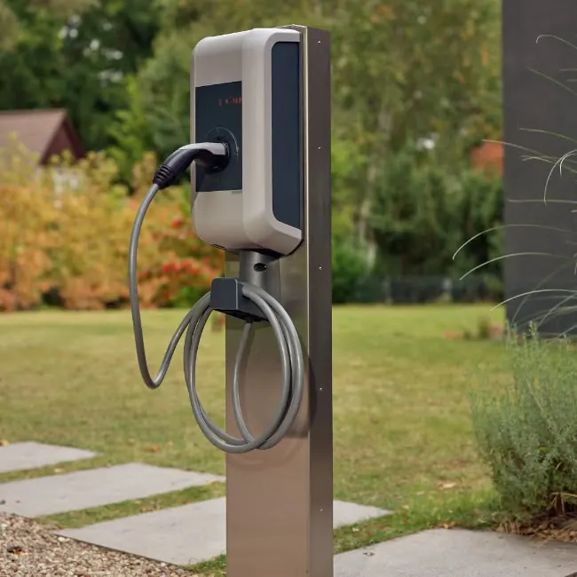 alt="EV charging station installation and maintenance for commercial use"