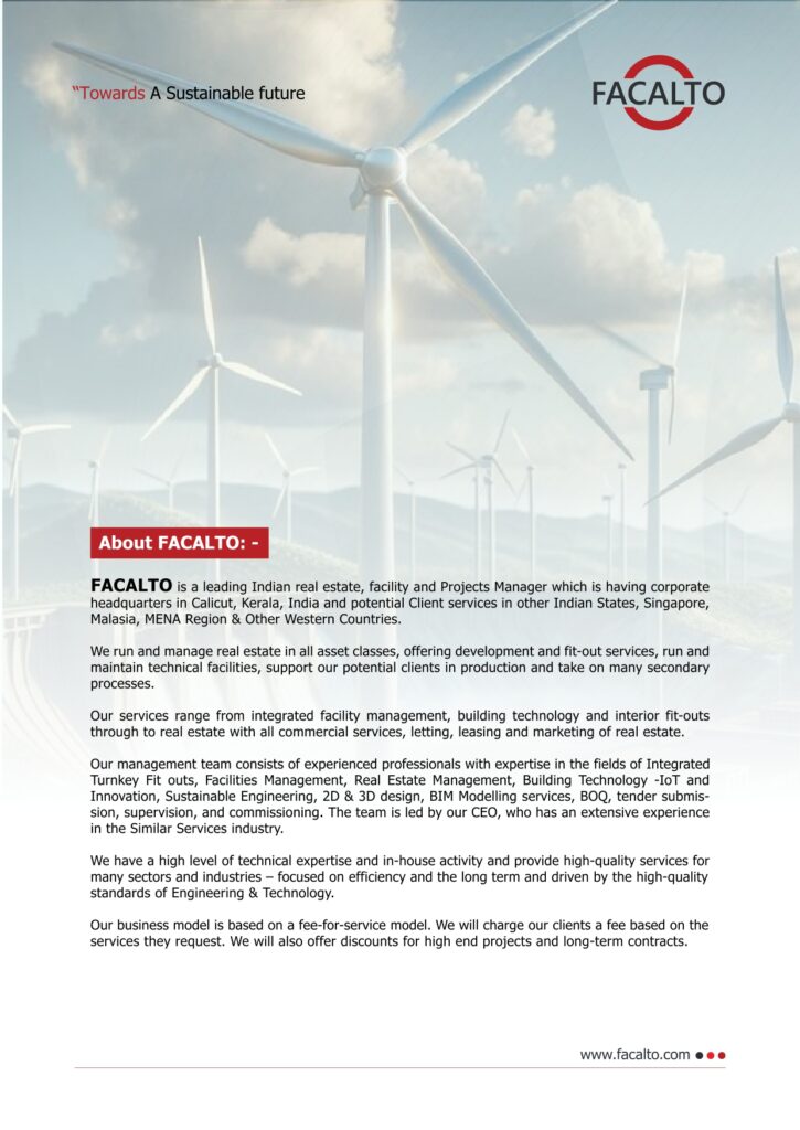 alt="Company overview highlighting Facalto’s clean energy approach"